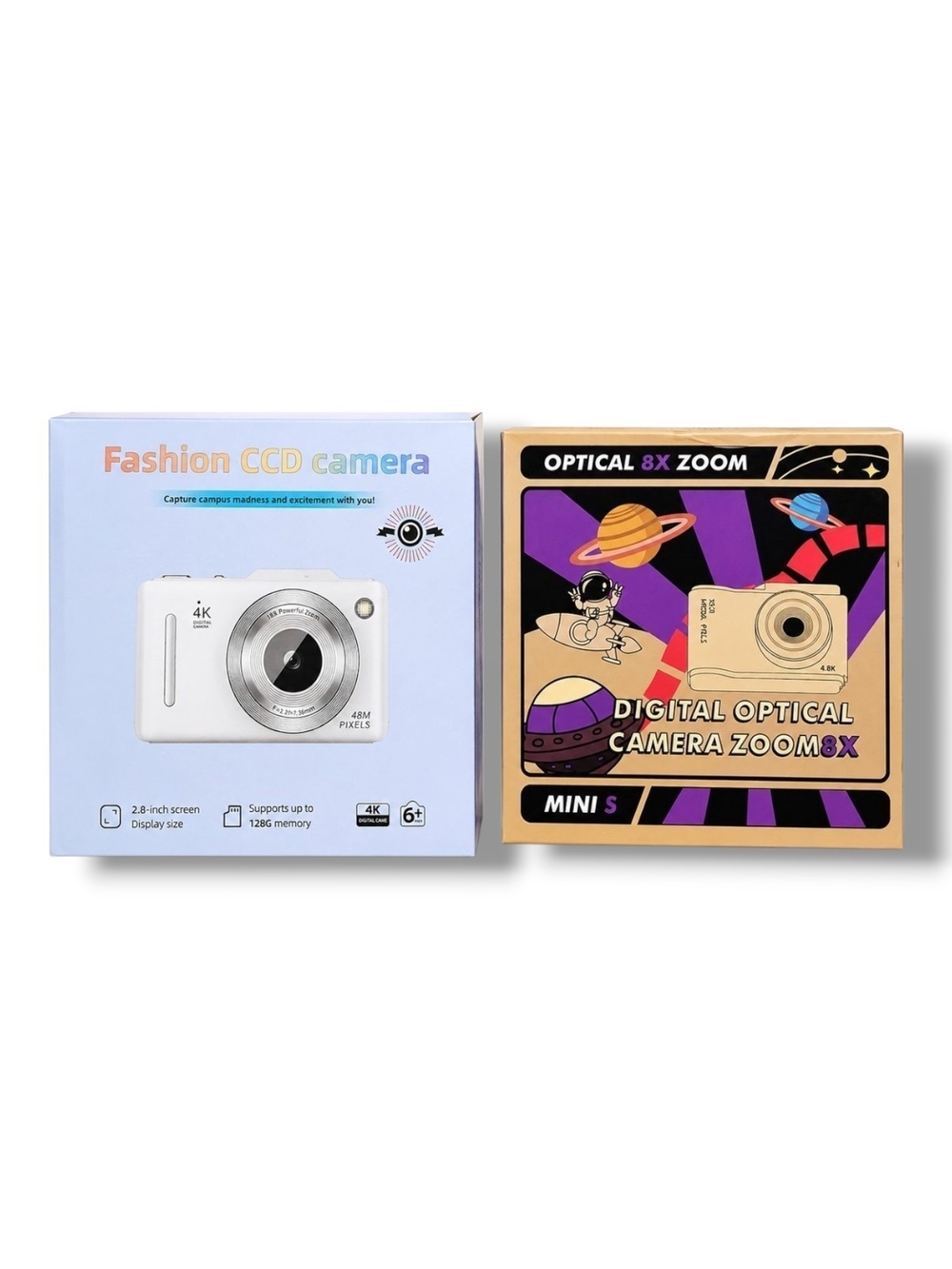 Brand New 4K Digital Camera Bundle – Beginner Friendly Compact Cameras